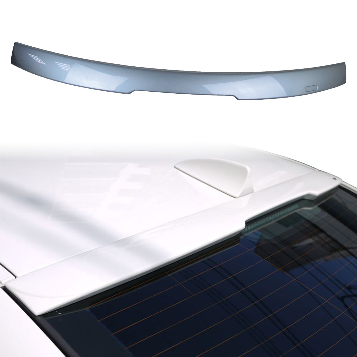 2004-2010 BMW E60 5 Series Sedan AC Style Rear Roof Spoiler ABS