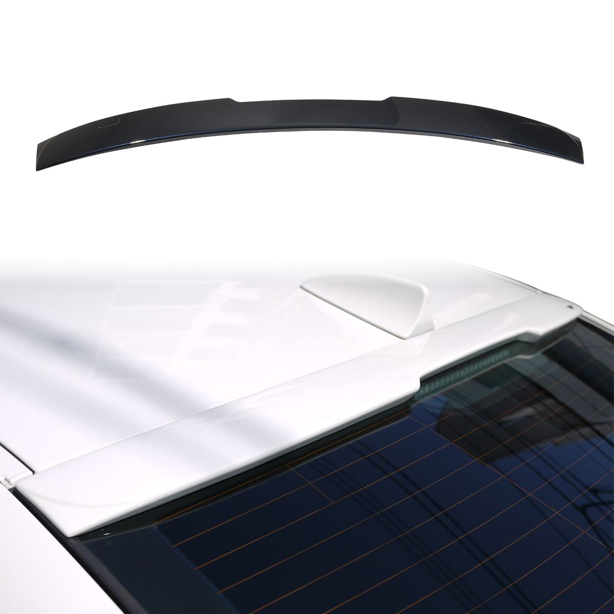 2004-2010 BMW E60 5 Series Sedan AC Style Rear Roof Spoiler ABS