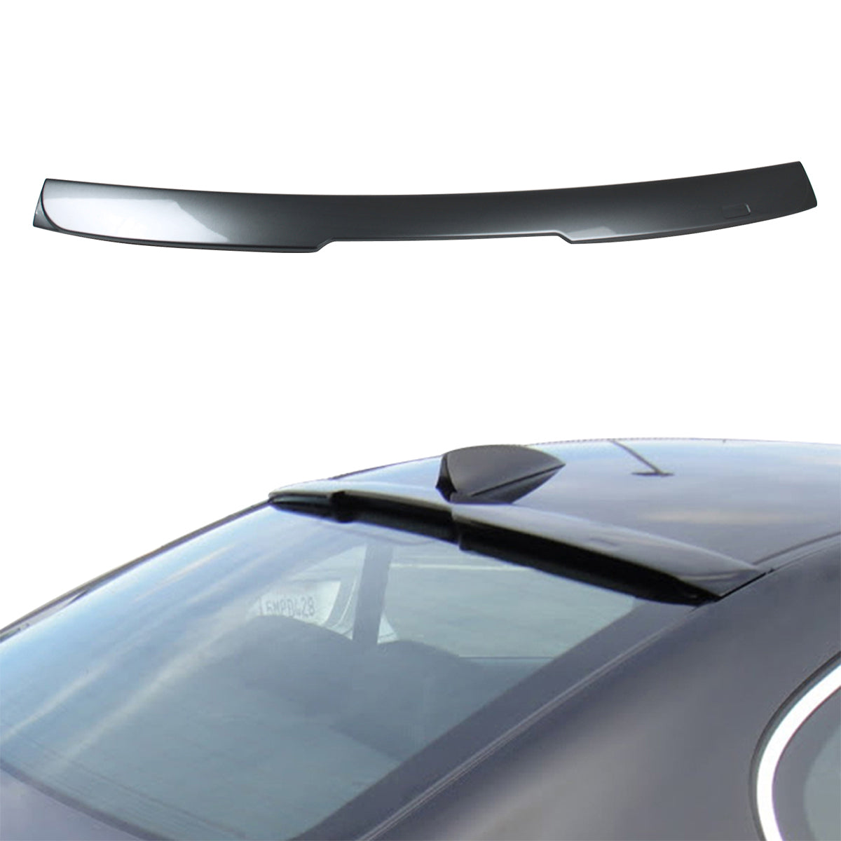 2004-2010 BMW E60 5 Series Sedan AC Style Rear Roof Spoiler ABS