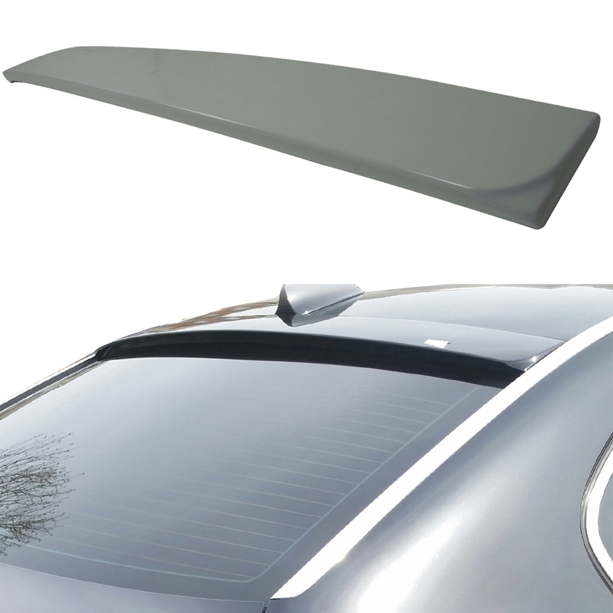 2002-2008 BMW E65 E66 7 Series Sedan AC Style Rear Roof Spoiler ABS