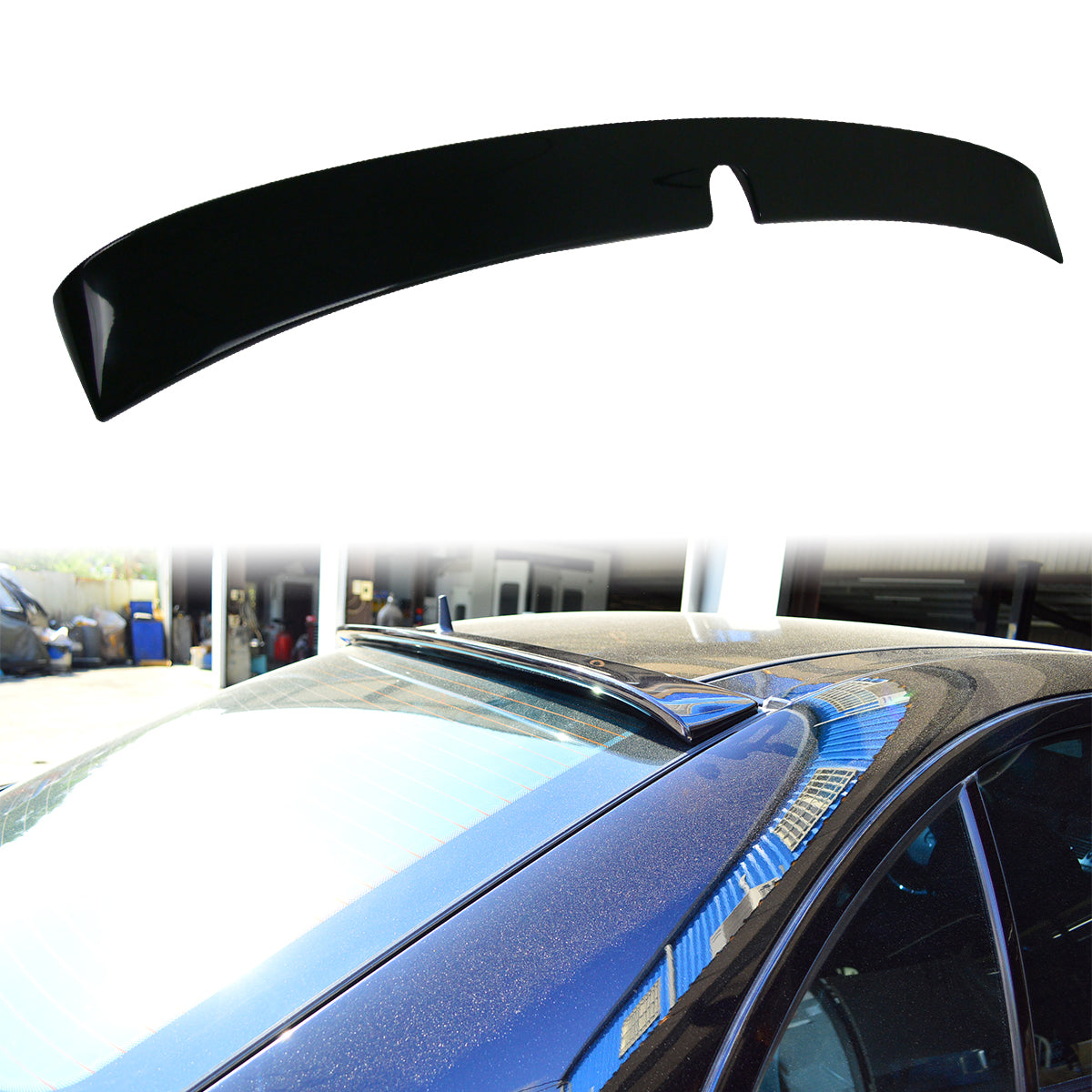 2002-2005 Mercedes-Benz W211 E-Class 4Door Roof Spoiler Wing