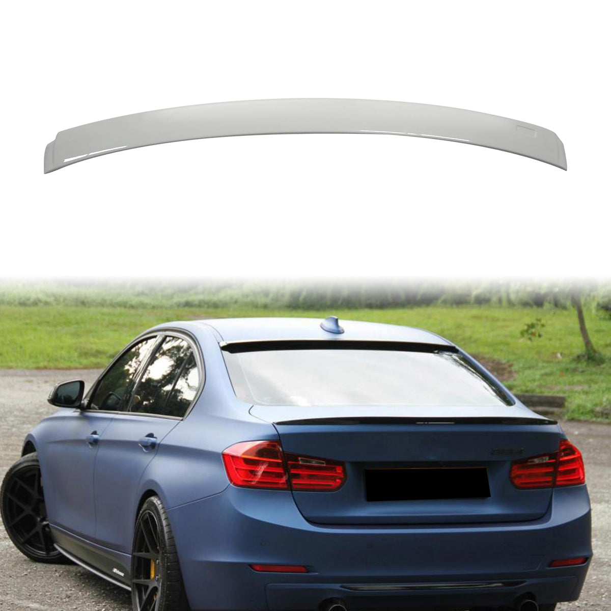 2012-2018 BMW F30 3 Series Sedan AC Style Rear Roof Spoiler Wing ABS