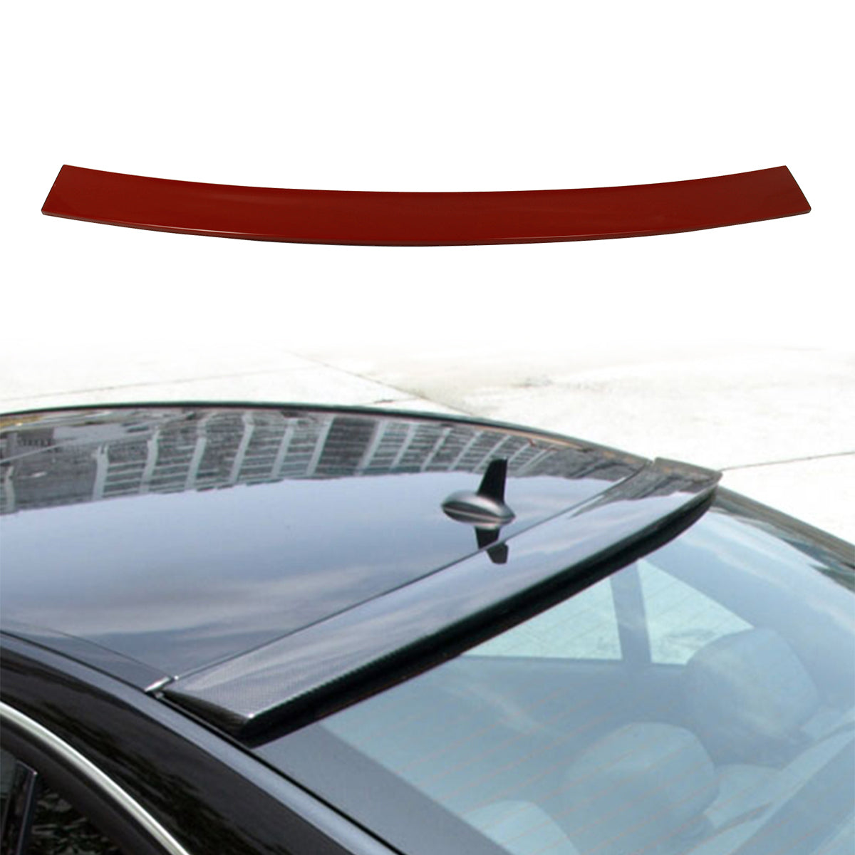 2008-2014 Mercedes Benz C-Class 4Door OE Style Rear Roof Spoiler ABS