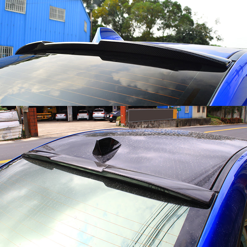 2015-2021 Subaru WRX STI V Style Roof Spoiler Carbon Fiber