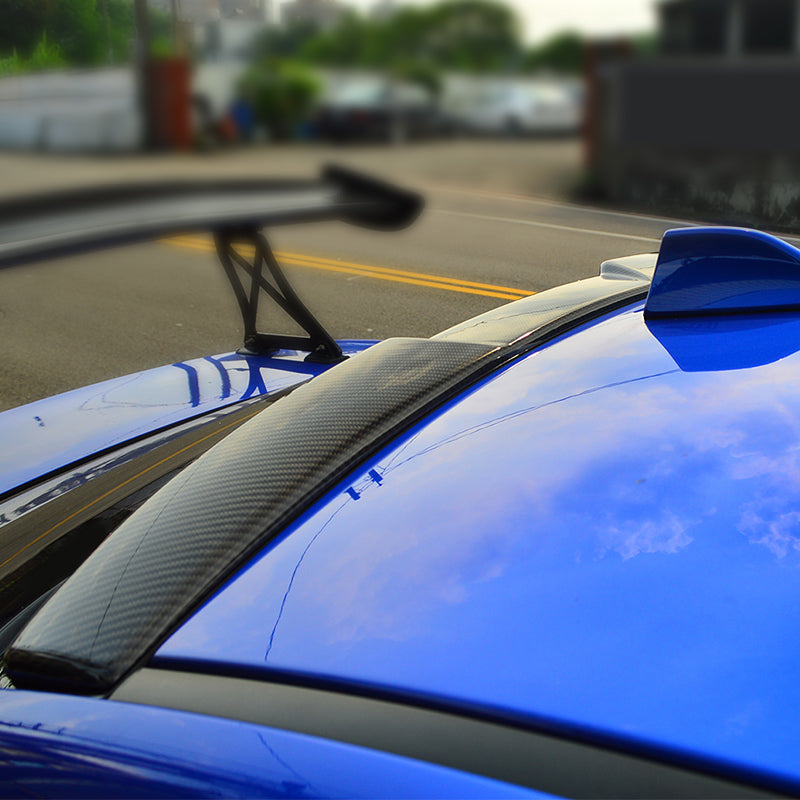 2015-2021 Subaru WRX STI V Style Roof Spoiler Carbon Fiber