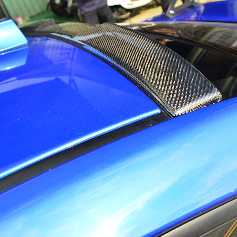 2015-2021 Subaru WRX STI V Style Roof Spoiler Carbon Fiber