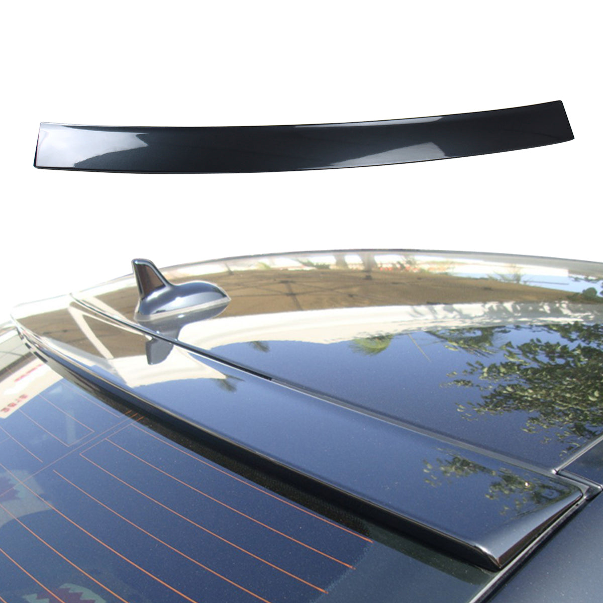 2011-2015 Benz C-Class C204 2Dr Rear Roof Spoiler Wing ABS