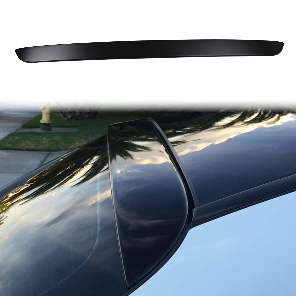 2017-2023 Mercedes-Benz W213 Sedan OE Style Roof Spoiler Wing ABS