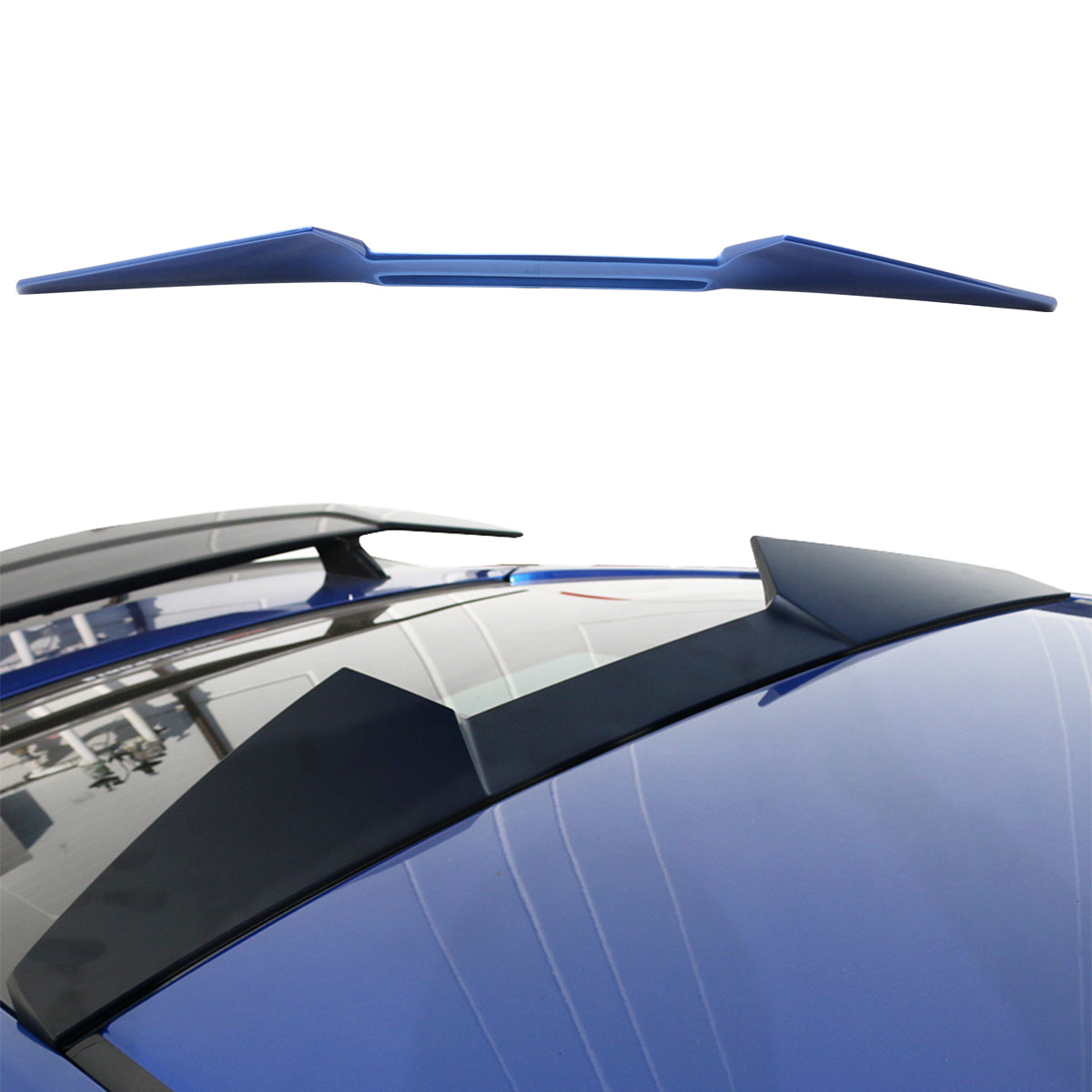 2016-2020 Honda Civic Coupe V Style Roof Spoiler Wing ABS