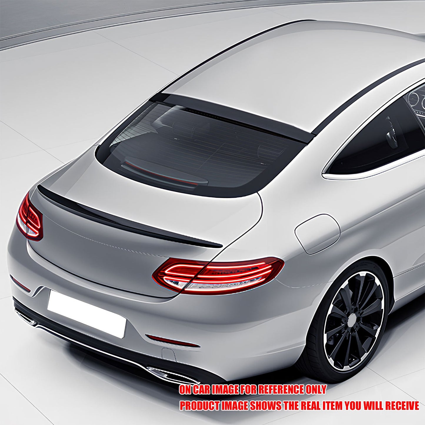 15-21 Benz W205 C-Class Coupe Roof Spoiler OE Style Carbon Fiber Wing