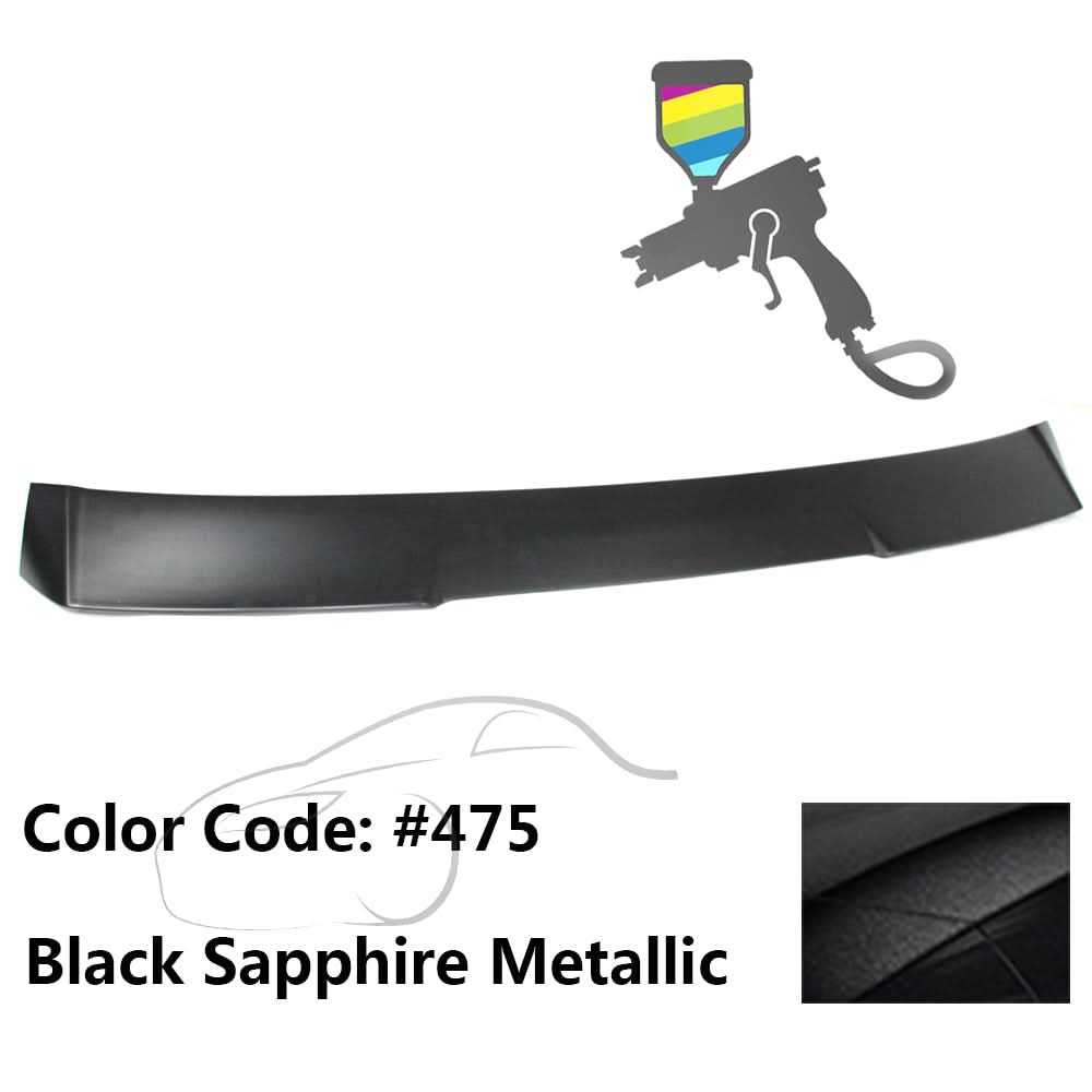 2017-2023 BMW 5 Series G30 Sedan V Style Rear Roof Spoiler Wing ABS
