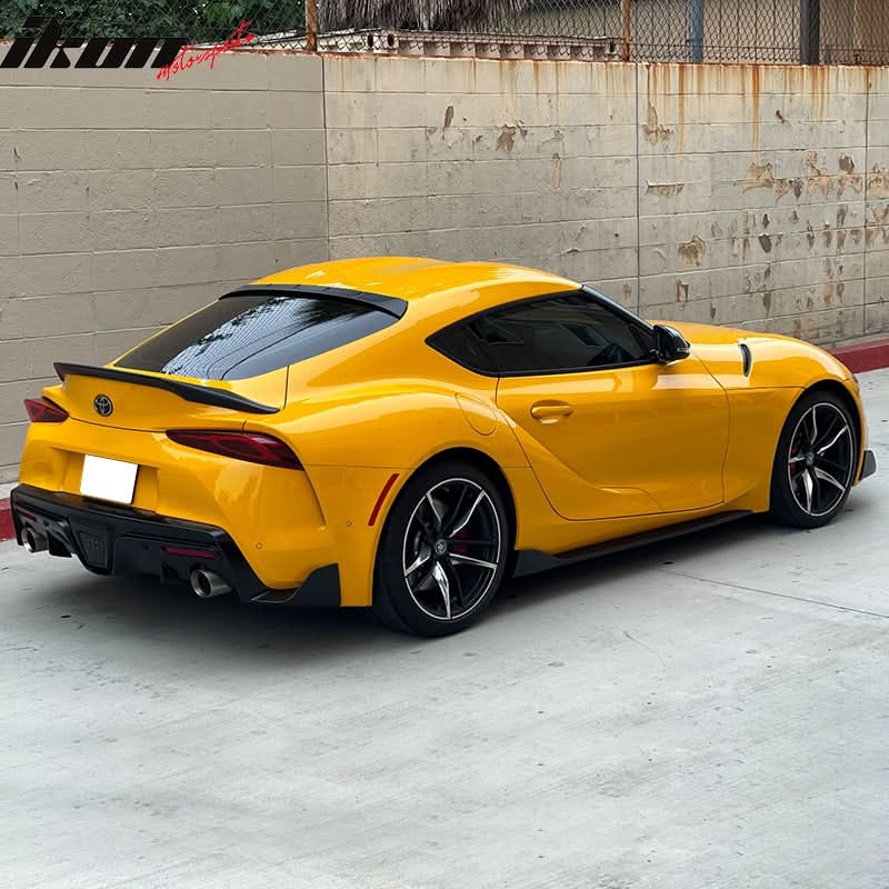 2020-2025 Toyota Supra GR MK5 Matte Black Rear Roof Spoiler Wing ABS
