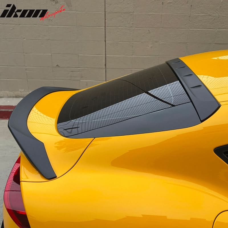 2020-2025 Toyota Supra GR MK5 Matte Black Rear Roof Spoiler Wing ABS