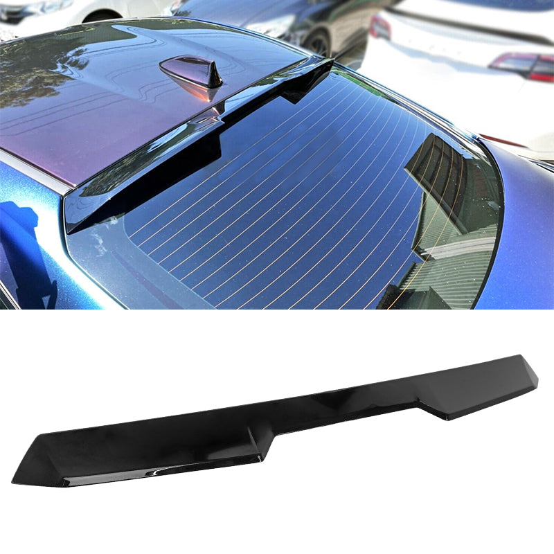 2022-2025 Subaru BRZ Toyota GR86 V Style Rear Roof Spoiler Gloss Black