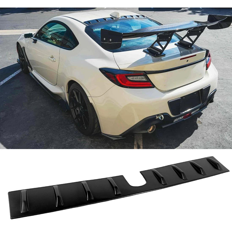 2022-2025 Subaru BRZ Toyota GR86 Rear Vortex Roof Spoiler Unpainted