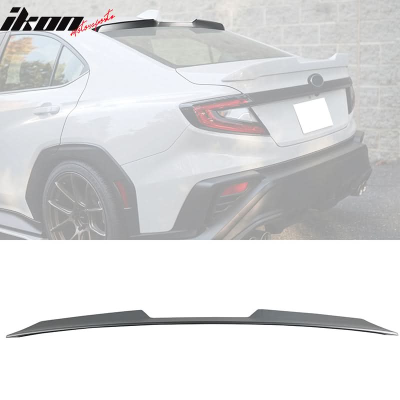 2022-2025 Subaru WRX V Style ABS Rear Roof Spoiler Painted #G1U Silver