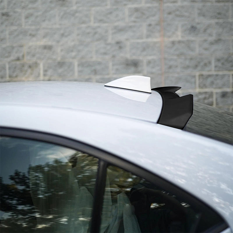 2022-2025 Subaru WRX 5th V Style Window Roof Spoiler Matte Black ABS