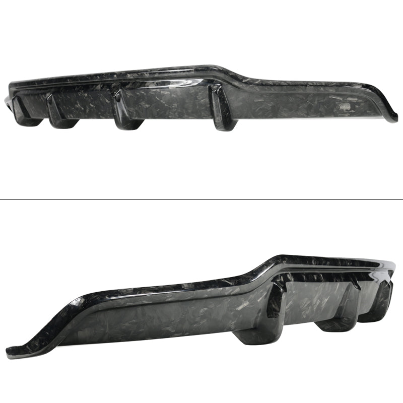2017-2023 Tesla Model 3 V Style Rear Bumper Diffuser Carbon Fiber CF