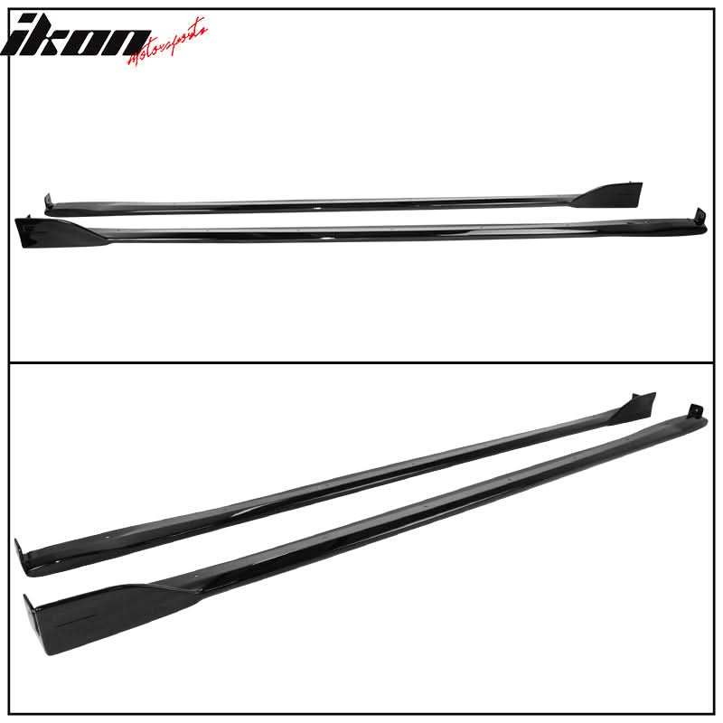 2019-2025 Toyota Corolla Hatchback 5Dr Painted #218 Black Side Skirts