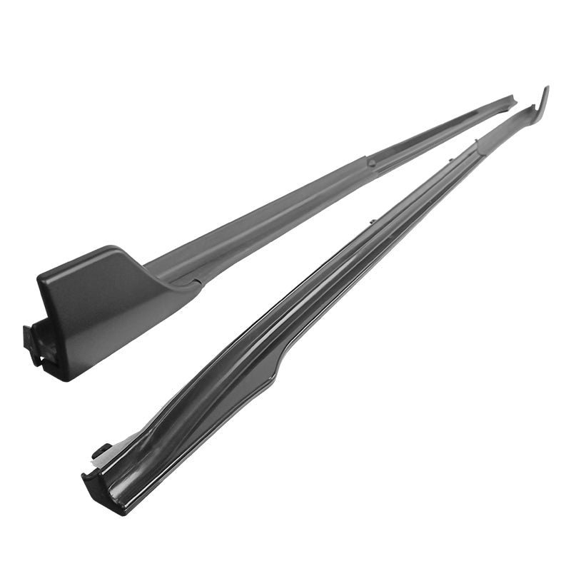 2017-2023 Tesla Model 3 V Style Unpainted Side Skirts Extension 6PC PP