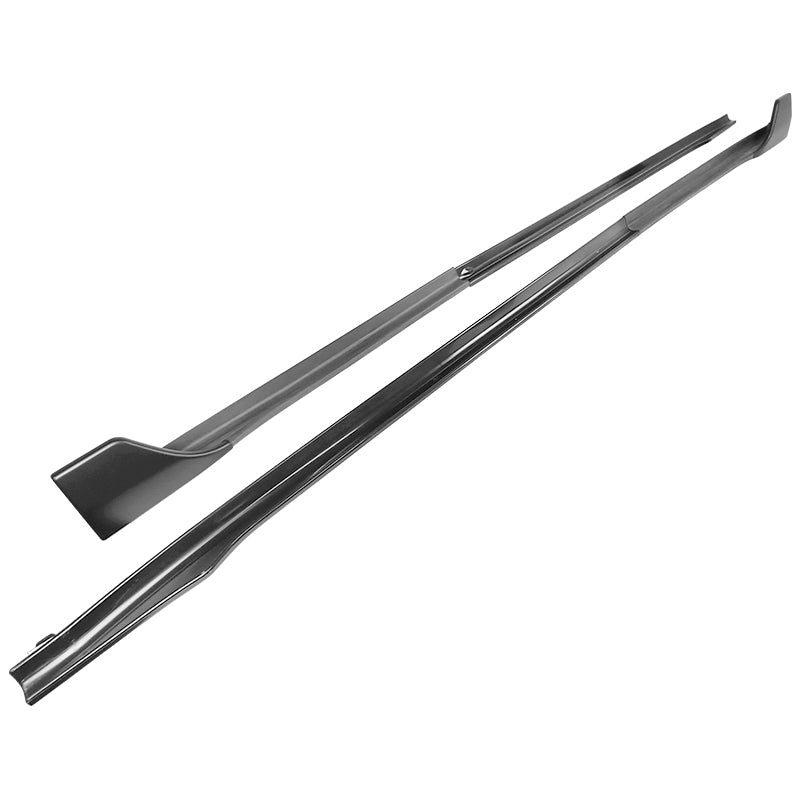 2017-2023 Tesla Model 3 V Style Unpainted Side Skirts Extension 6PC PP