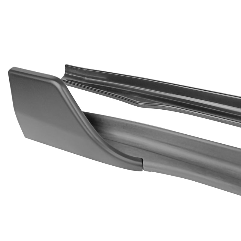 2017-2023 Tesla Model 3 V Style Unpainted Side Skirts Extension 6PC PP