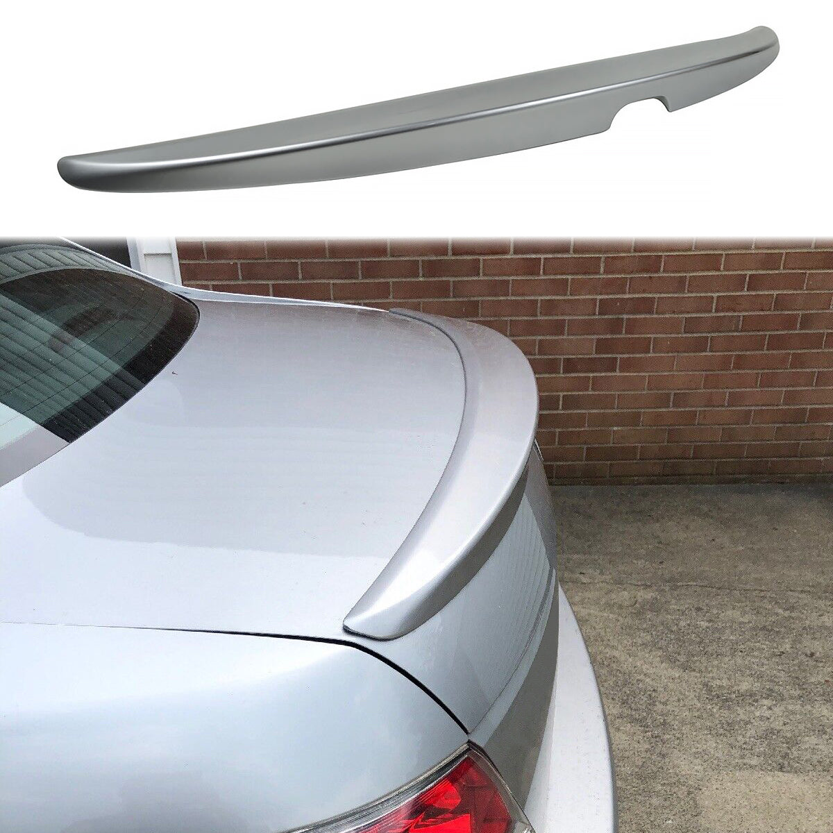 2008-2012 Honda Accord Sedan Painted ABS Rear Trunk Spoiler Wing