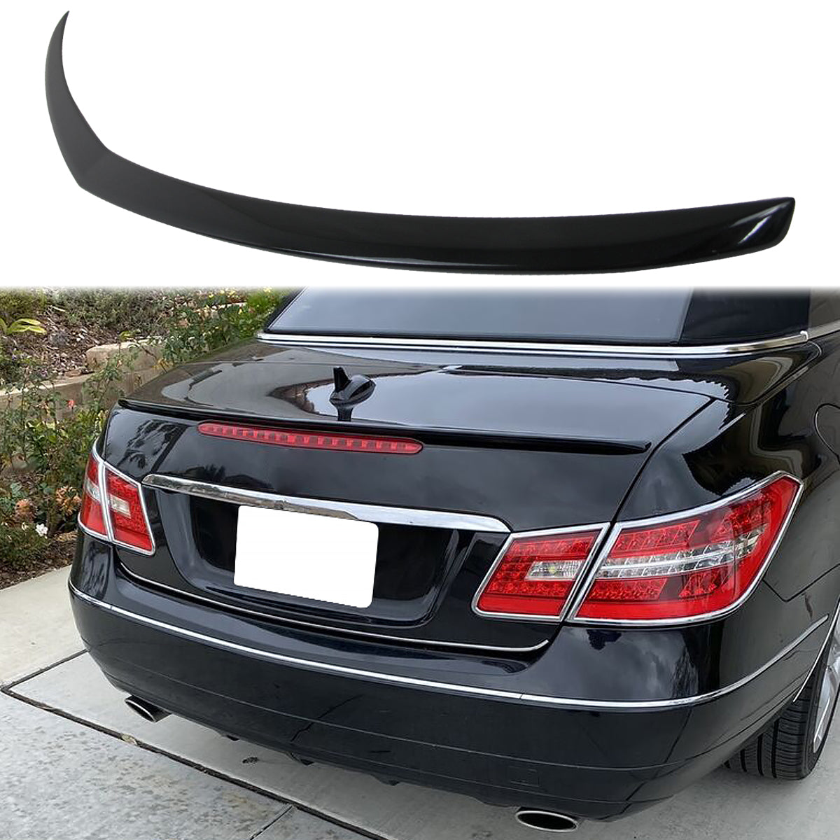 2010-2017 Benz E Class W207 C207 2Dr Coupe Type Trunk Spoiler ABS