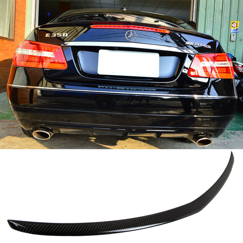 2010-2017 Benz E Class W207 C207 Coupe  AMG Carbon Fiber Trunk Spoiler