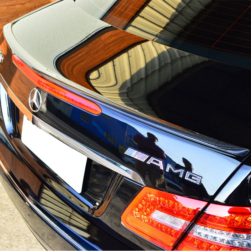 2010-2017 Benz E Class W207 C207 Coupe  AMG Carbon Fiber Trunk Spoiler