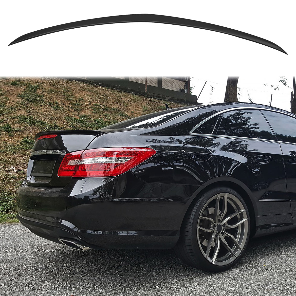 2010-2017 Benz E Class W207 C207 2Dr Coupe Type Trunk Spoiler ABS