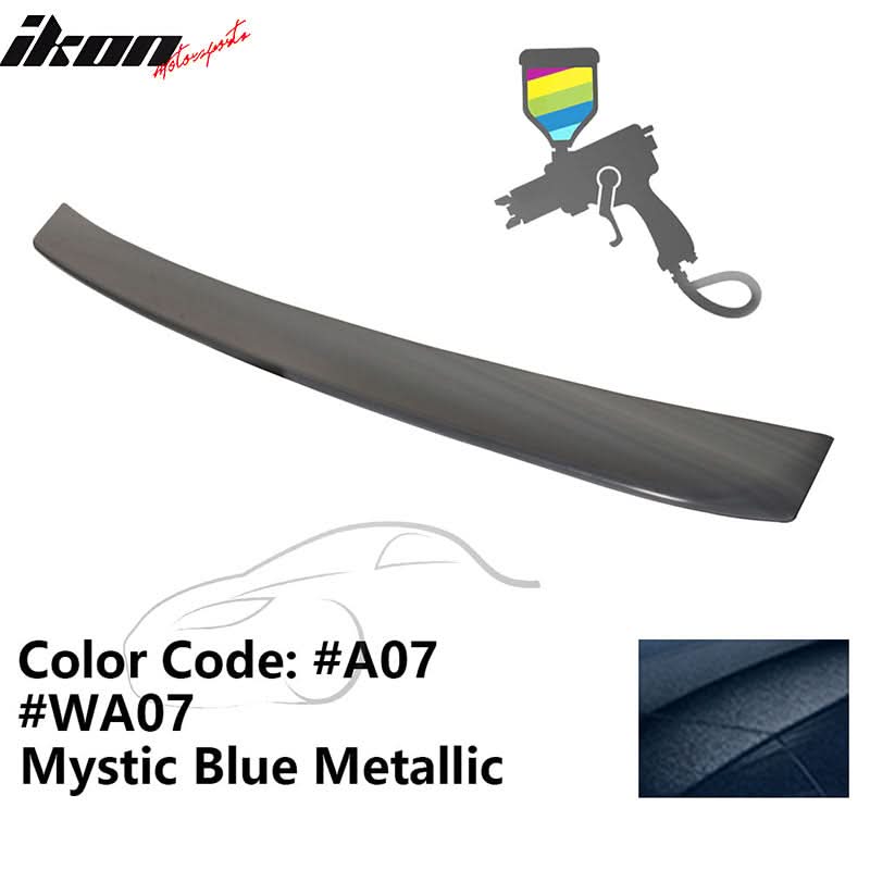 2000-2006 BMW E53 X5 SUV Euro Style Black Rear Roof Window Spoiler ABS