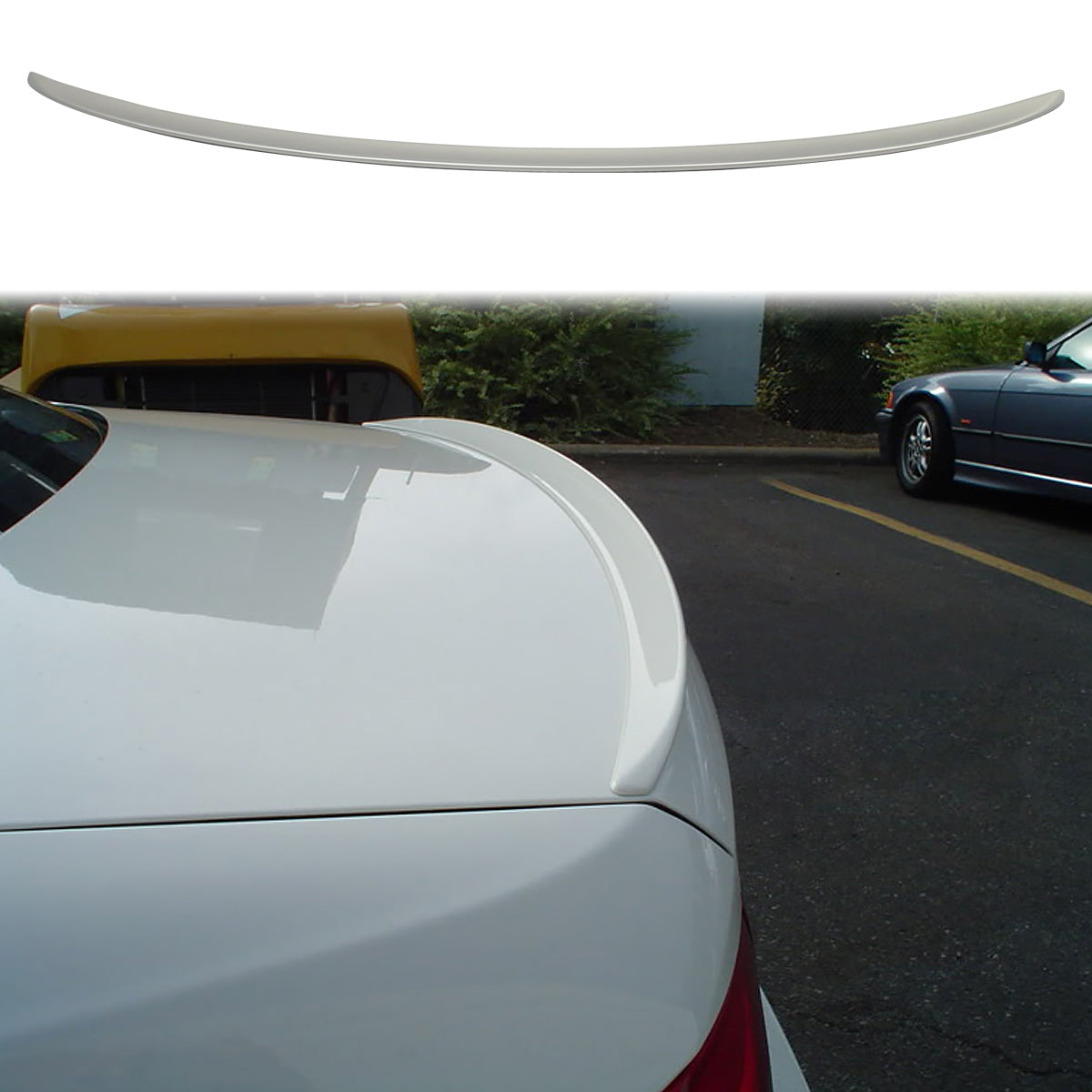 2007-2013 BMW E92 3 Series Coupe M3 Style Trunk Spoiler ABS