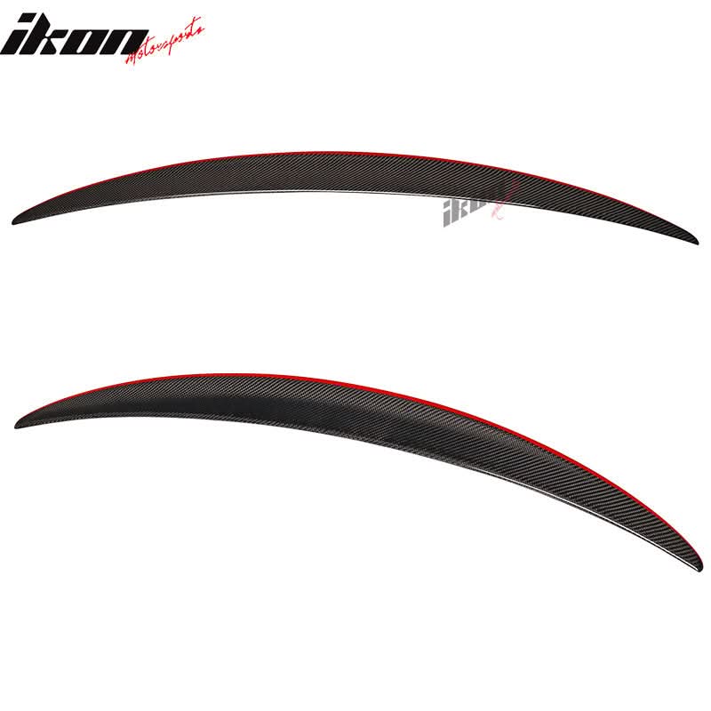 2007-2013 BMW E93 3 Series Convertible 2Dr Red Line CF Trunk Spoiler