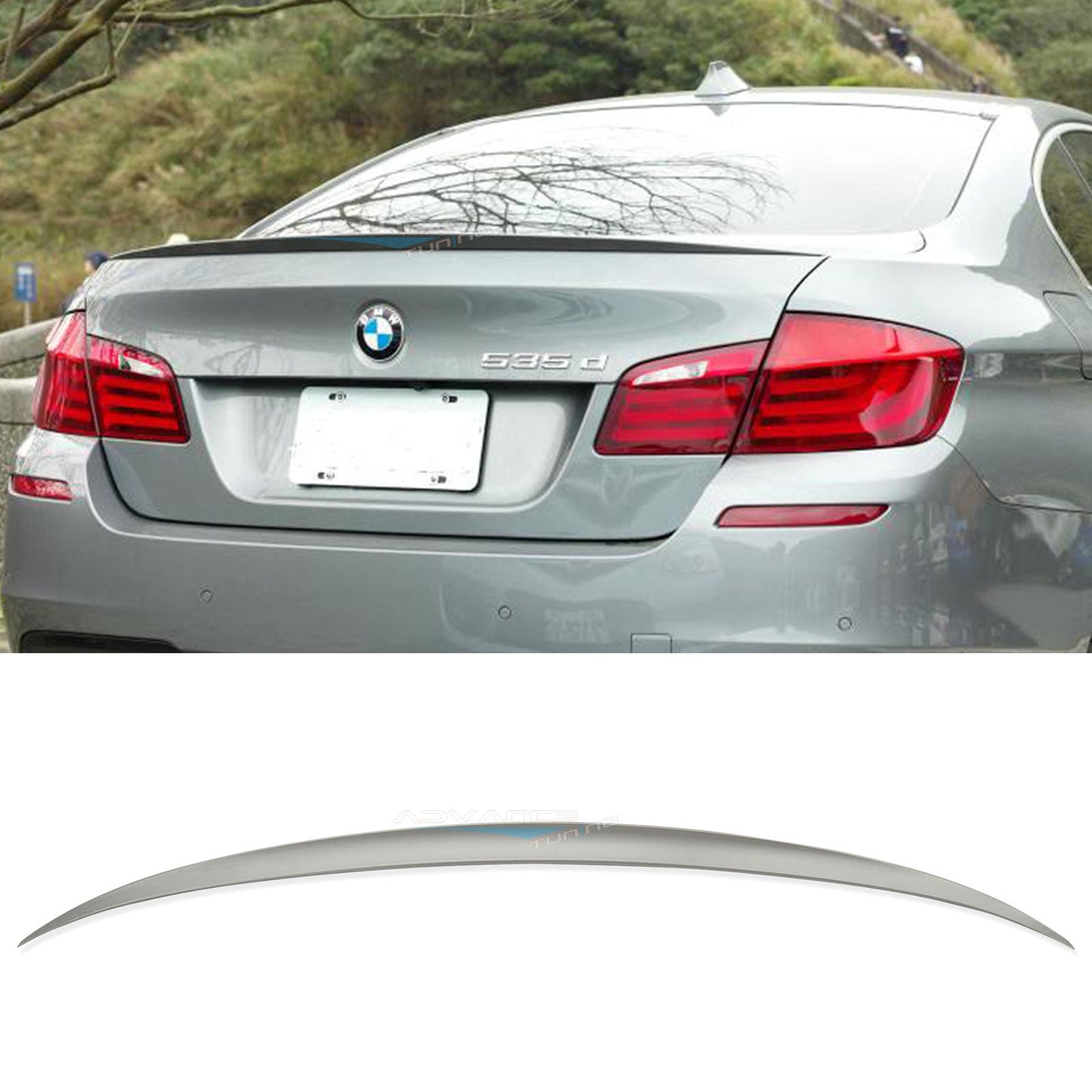 2011-2016 BMW F10 5 Series Sedan M5 Style Trunk Spoiler ABS