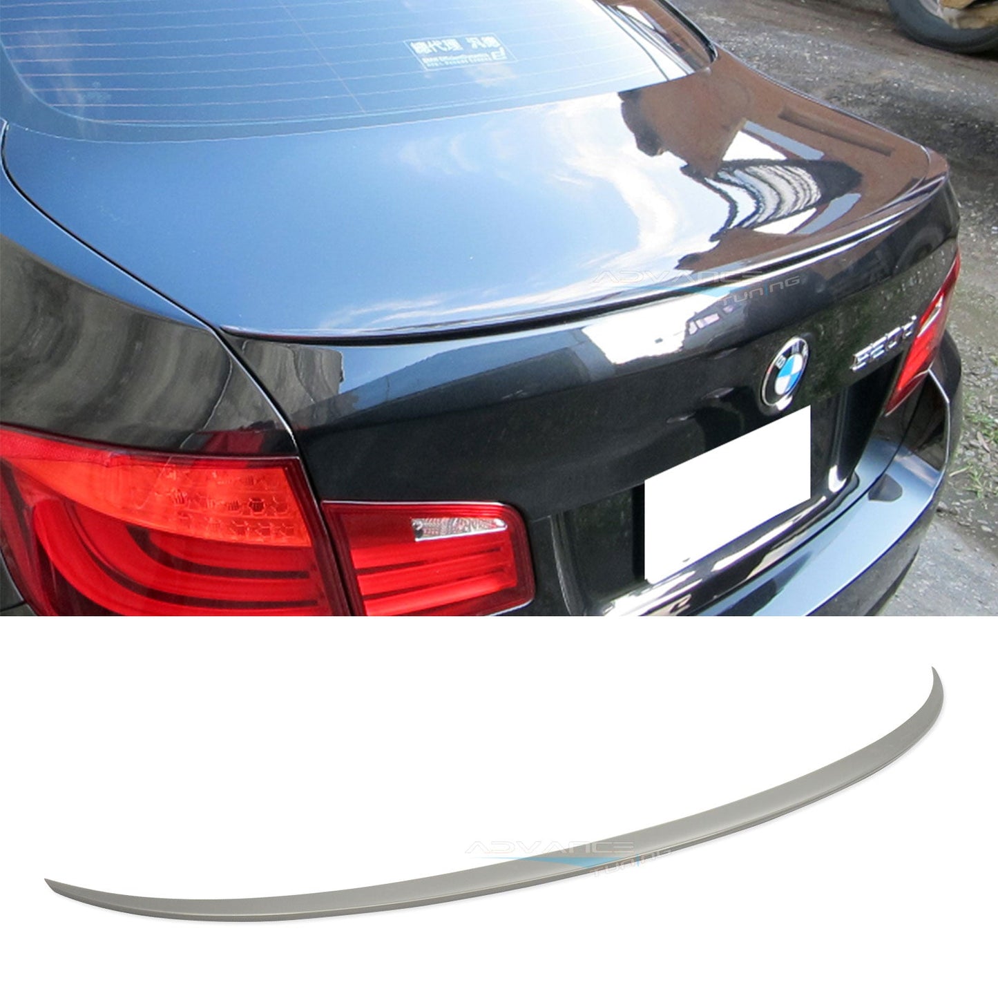 2011-2016 BMW F10 5 Series Sedan M5 Style Trunk Spoiler ABS