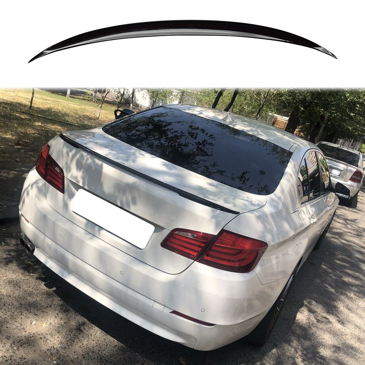 2011-2016 BMW 5 Series F10 4Dr Sedan P Style Trunk Spoiler Wing ABS