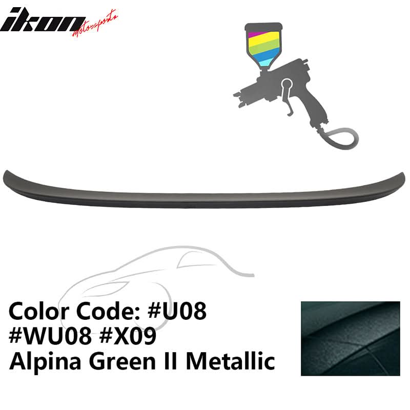 2012-2019 BMW F13 6 Series F06 Gran Coupe M6 Trunk Spoiler Wing ABS