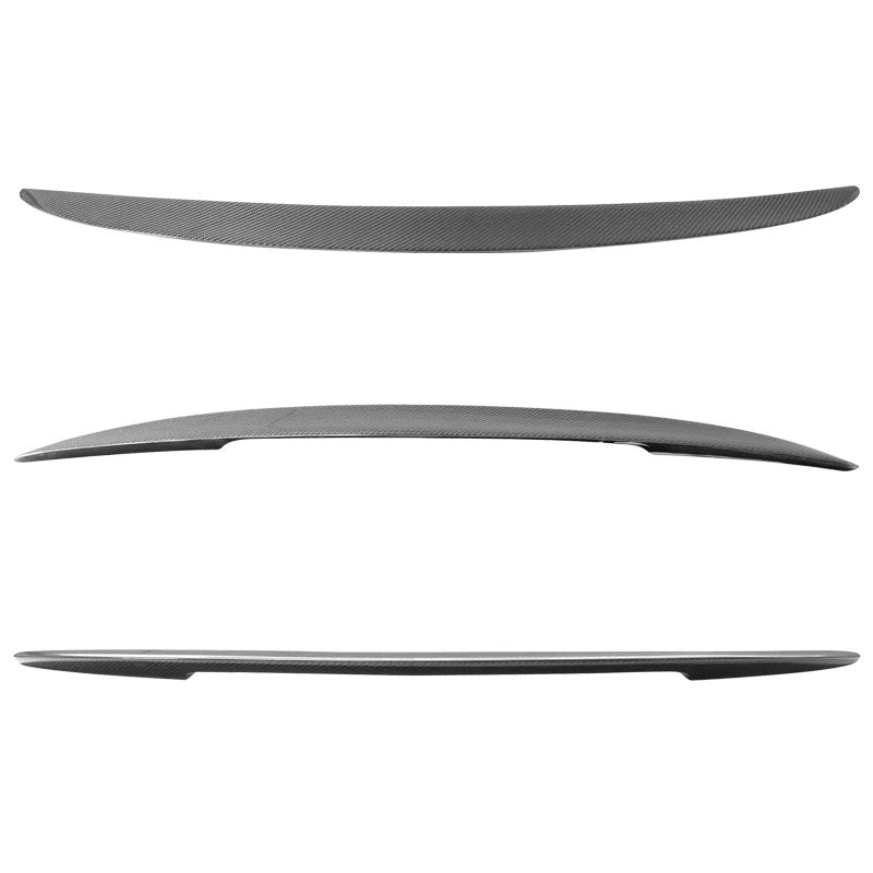 2011-2018 Volkswagen Jetta Mk6 4Dr P Style Carbon Fiber Trunk Spoiler