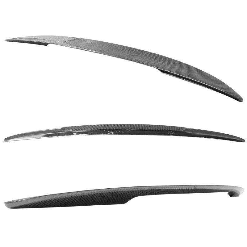 2011-2018 Volkswagen Jetta Mk6 4Dr P Style Carbon Fiber Trunk Spoiler