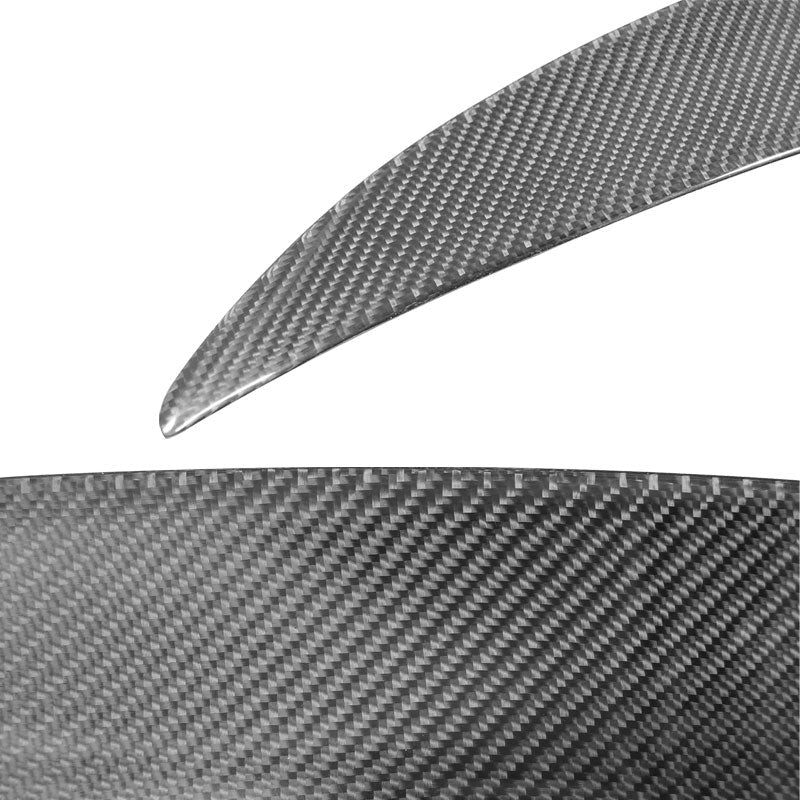 2011-2018 Volkswagen Jetta Mk6 4Dr P Style Carbon Fiber Trunk Spoiler