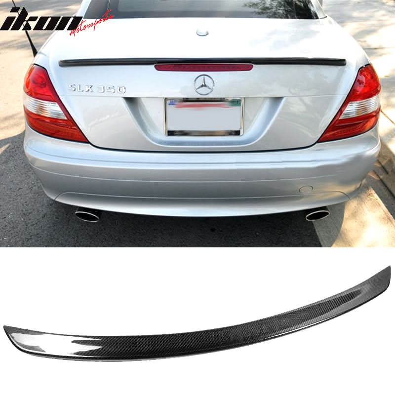 2005-2010 Benz SLK Class R171 Convertible Carbon Fiber Trunk Spoiler