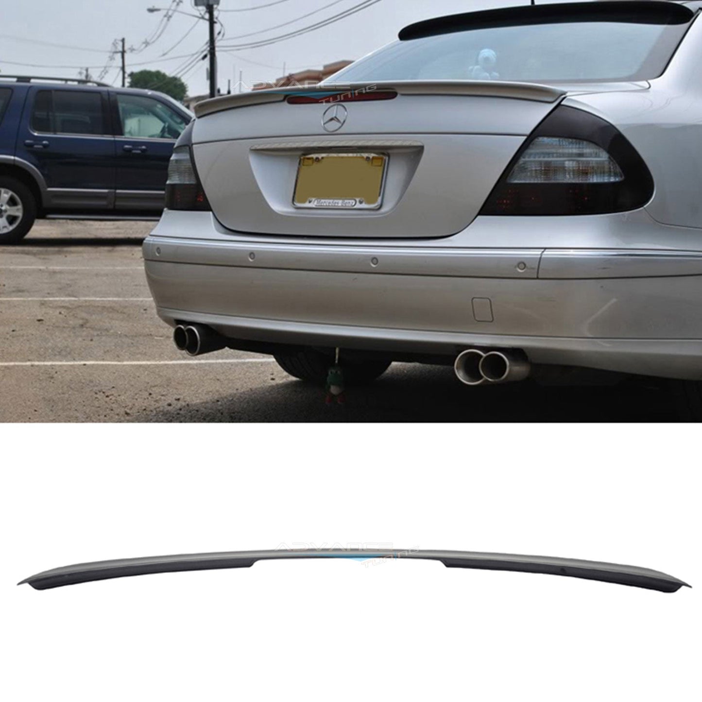 2003-2009 Mercedes-Benz W211 AMG Style Trunk Spoiler ABS