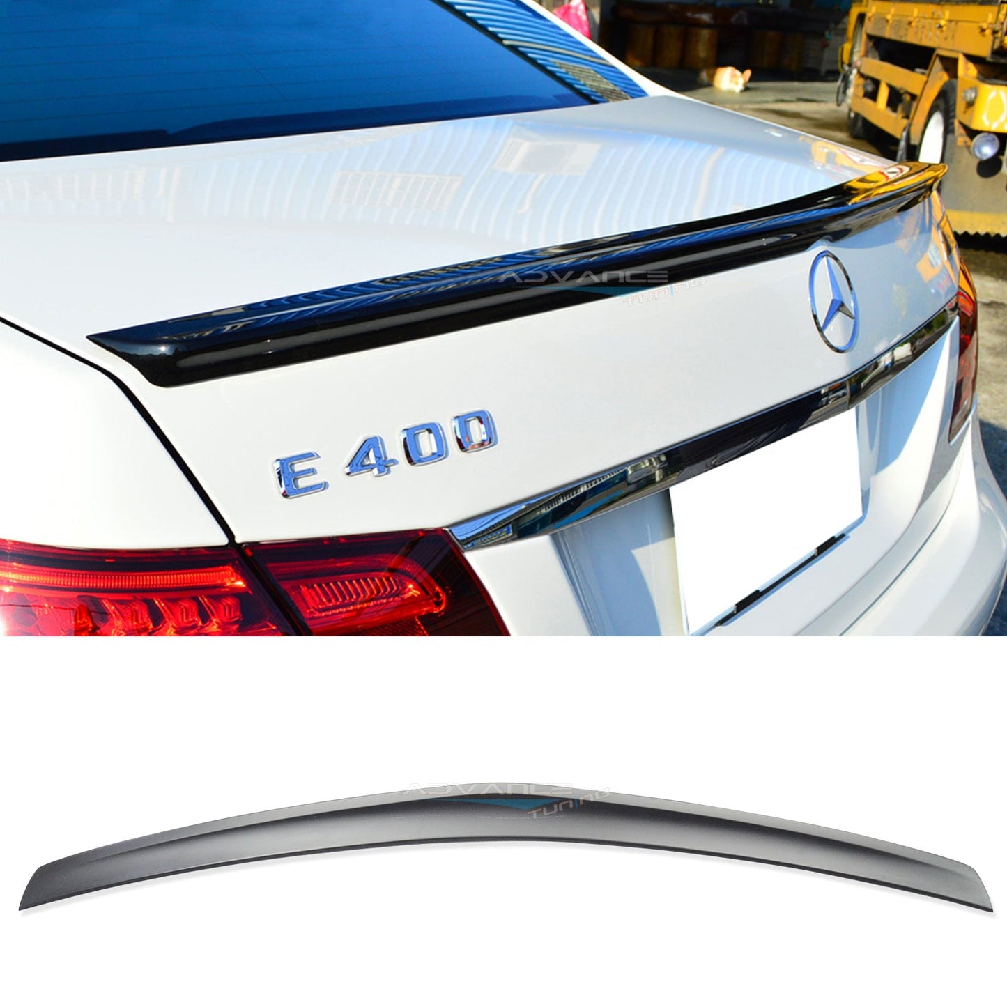 2010-2016 Mercedes Benz W212 Sedan AMG Style Rear Trunk Spoiler ABS