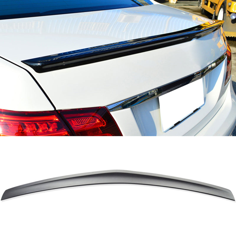 2010-2016 Mercedes Benz W212 Sedan AMG Style Rear Trunk Spoiler ABS