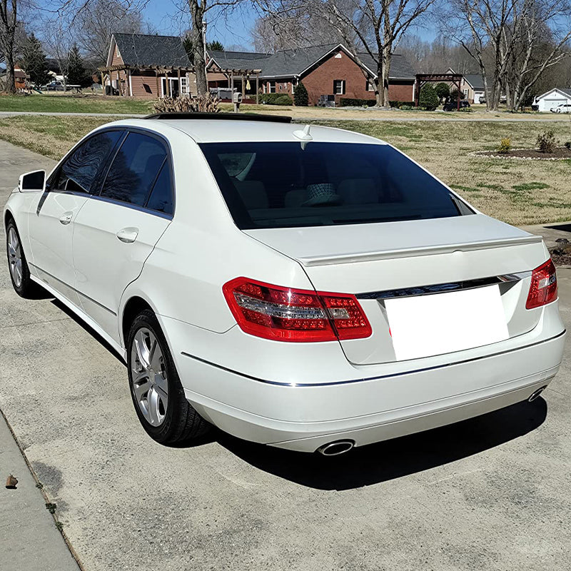 2010-2016 Mercedes Benz W212 Sedan AMG Style Rear Trunk Spoiler ABS