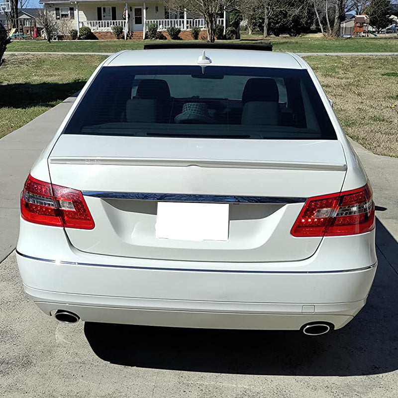 2010-2016 Mercedes Benz W212 Sedan AMG Style Rear Trunk Spoiler ABS