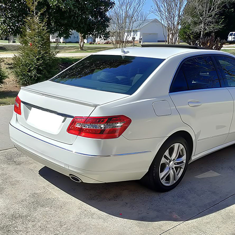 2010-2016 Mercedes Benz W212 Sedan AMG Style Rear Trunk Spoiler ABS
