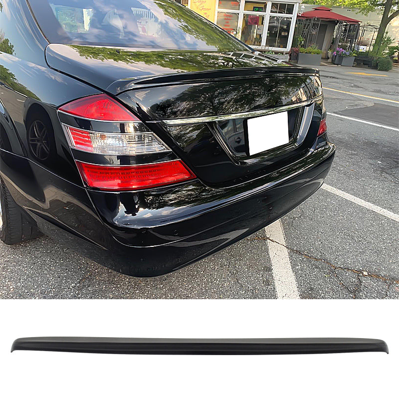2007-2013 Benz S-Class W221 4Door AMG Style Rear Trunk Spoiler ABS