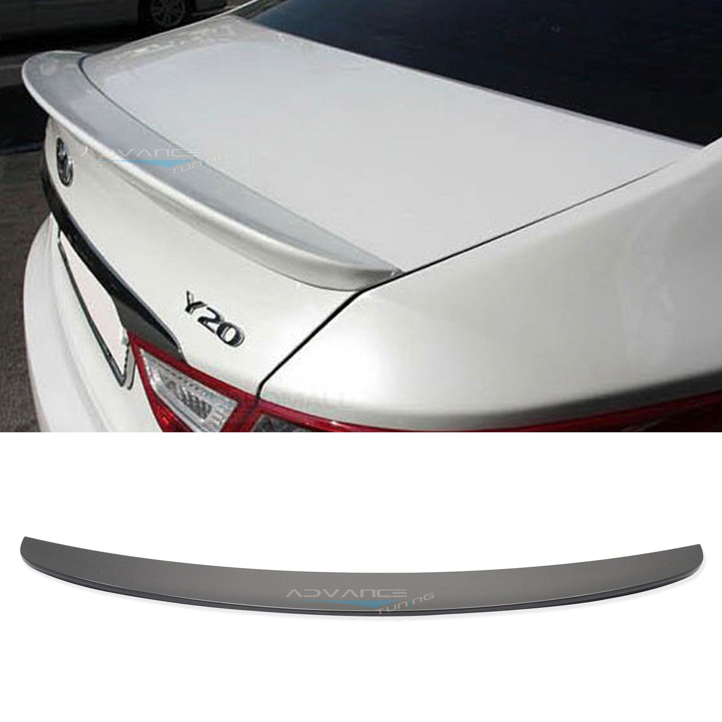 2011-2014 Hyundai Sonata OE Style Rear Trunk Spoiler ABS